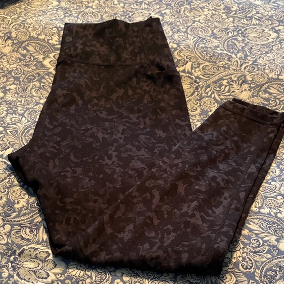 Danskin Dark Camouflage Butter Soft Leggings - Picture 2 of 9